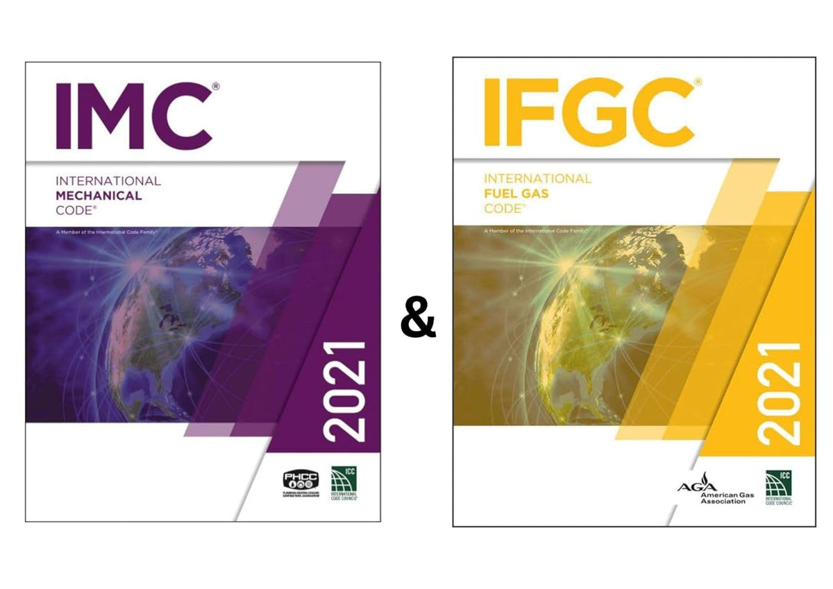 IMC 2021 and IFGC 2021|2021 International Fuel Gas Code|2021 International Mechanical Code|imc 2021, ifgc 2021|2021 imc, 2021 ifgc|2021 ifgc book|2021 imc book