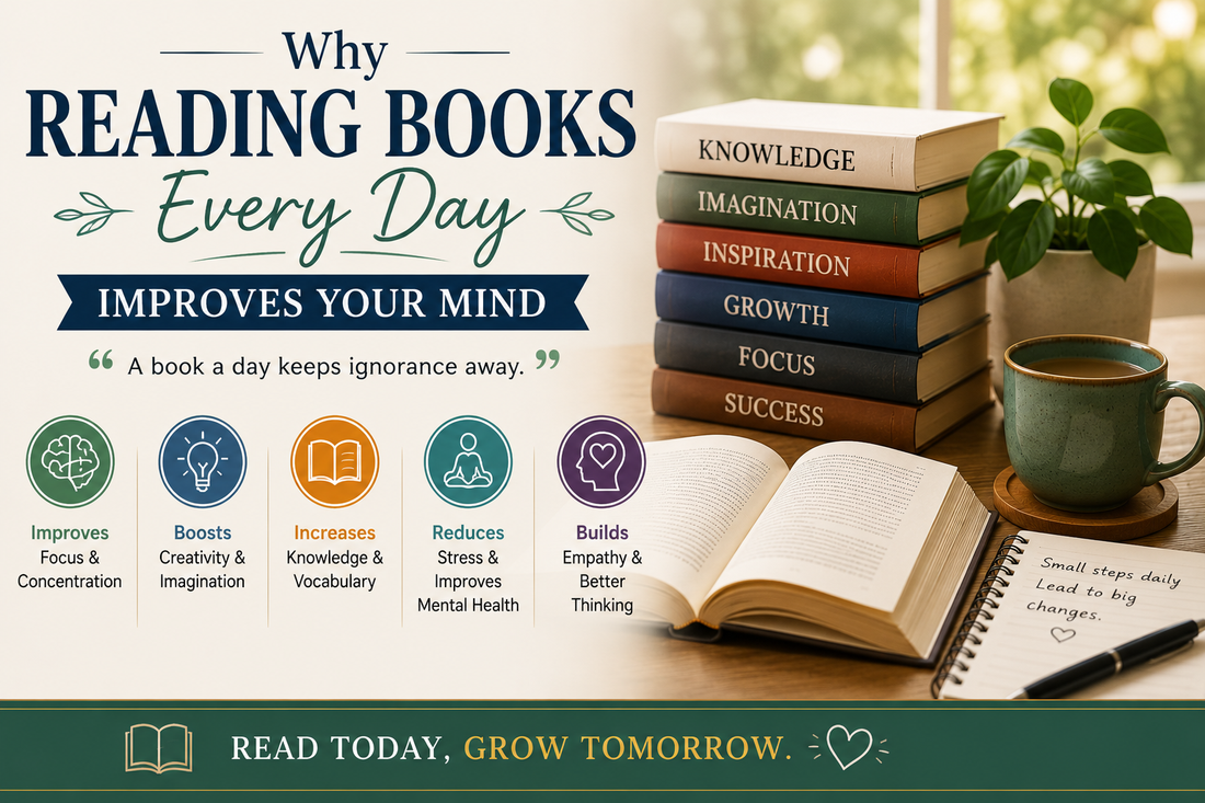 Why Reading Books Every Day Improves Your Mind