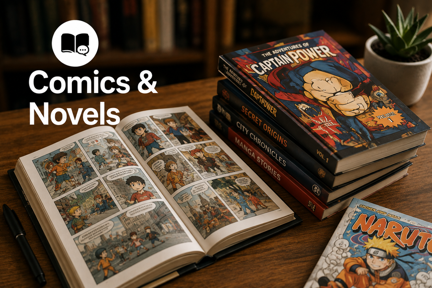 Comics and Novels