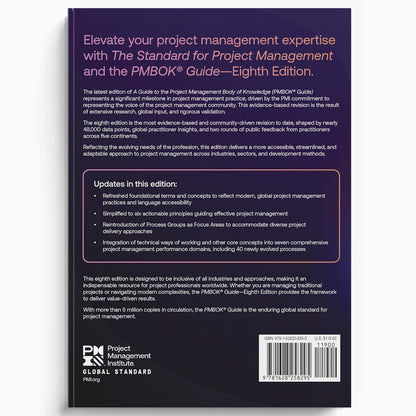 A Guide to the Project Management Body of Knowledge (PMBOK® Guide) ― Eighth Edition and The Standard for Project Management