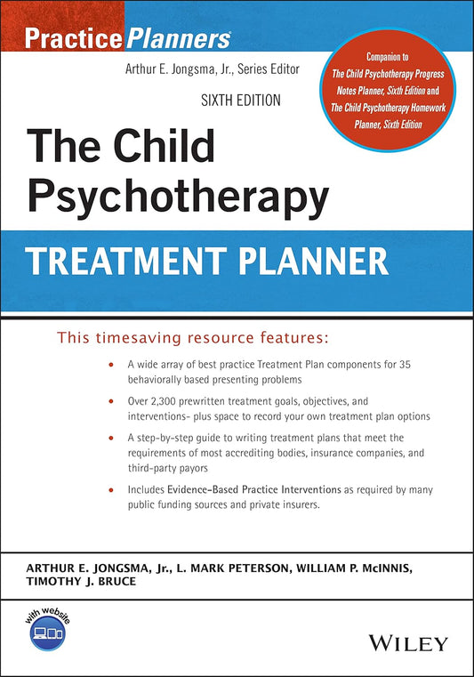 The Child Psychotherapy Treatment Planner (Practice Planners)