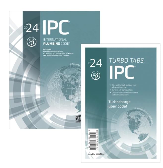 2024 International Plumbing Code & Tab Combo
