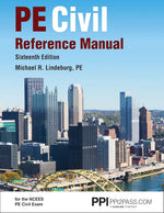 PPI PE Civil Reference Manual 16th Edition A Comprehensive Review for the NCEES PE Exam