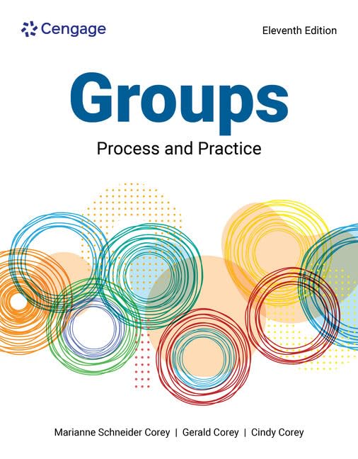 Counseling for Groups: Process and Practice