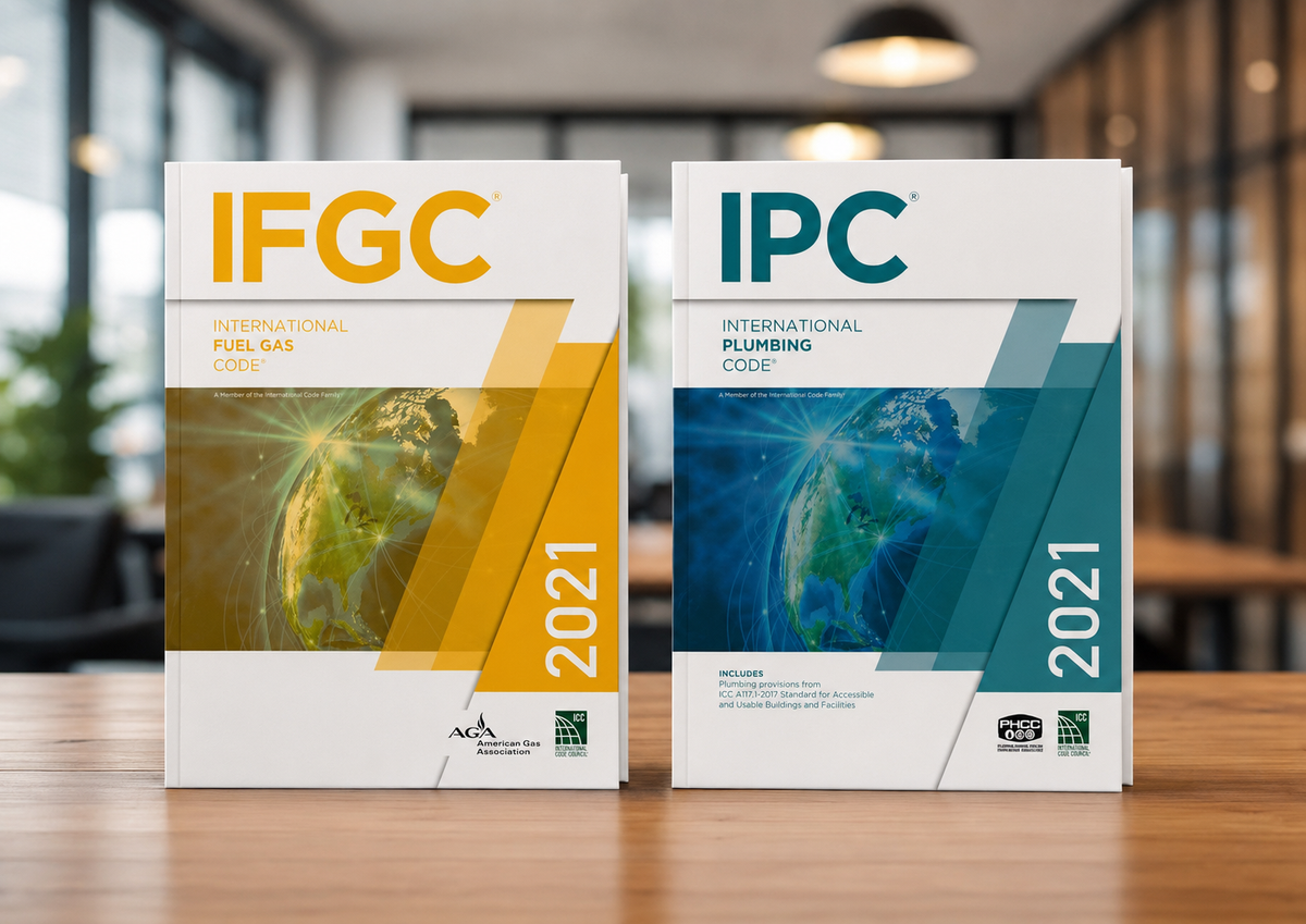 IFGC 2021 and IPC 2021 combo pack|2021 International Plumbing Code book|2021 International Fuel Gas Code book|2021 ifgc, 2021 ipc|ifgc 2021, ipc 2021| 2021 IFGC|2021 IPC